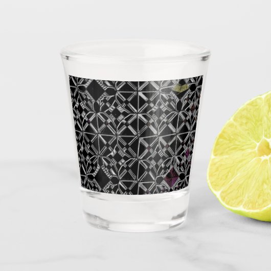 Aangemeld bij de Crossroad Shot Glass Glas (Voorkant)