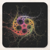 Aangemeld bij het Center Paper-Onderzetter Kartonnen Onderzetters (Voorkant)