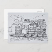 Aangemelde haven van Bastia, Corsica, Frankrijk Briefkaart (Voorkant / Achterkant)