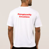 Aangemoedigd! Geïnspireerd!! Progressief!!! - Op m T-shirt (Achterkant)