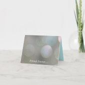 Aangenaam Briefpapier met Monogrammen of Bericht Bedankkaart (Voorkant)