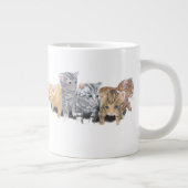 Aangenaam Cute Kittens Grote Koffiekop (Rechts)