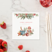 Aangenaam kerstfeest servet (Insitu)
