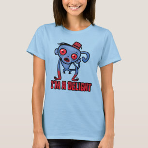 Aangenaam Ontregelde Zombie Aap Is Een Genot T-shirt