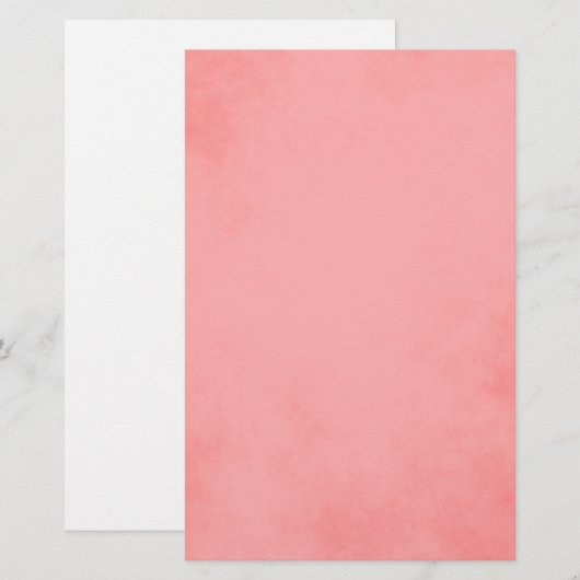Aangenaam roze perkament briefpapier (Voorkant / Achterkant)