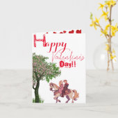 Aangenaam tafereel kaart (Gele Bloem)