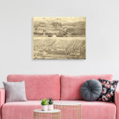 Aangenaam Uitzicht Boerderij Canvas Afdruk (Insitu (Woonkamer))