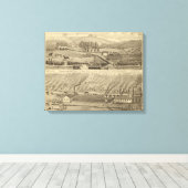 Aangenaam Uitzicht Boerderij Canvas Afdruk (Insitu (Houten vloer))