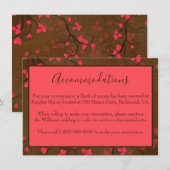 Aangename accommodatie informatiekaartje (Voorkant / Achterkant)