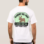 aangename bergjongen t-shirt (Achterkant)