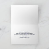 Aangename Huisjubileum Aangepaste Makelaar Kaart (Binnen)