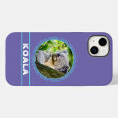 aangename koala Case-Mate iPhone case (Achterkant (horizontaal))