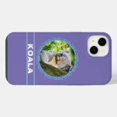 aangename koala iPhone hoesje (Achterkant horizontaal)