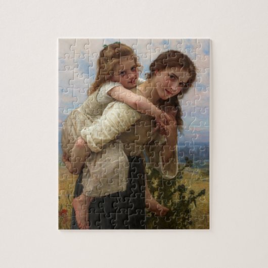 Aangename last William Adolphe Bouguereau Legpuzzel (Verticaal)
