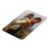 Aangename last William Adolphe Bouguereau Magneet (Linkerzijde)
