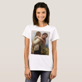 Aangename last William Adolphe Bouguereau T-shirt (Voorkant volledig)