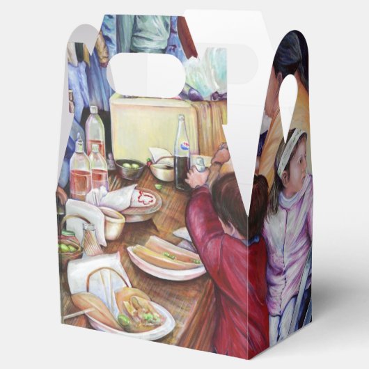 Aangename picknick bedankdoosjes (Geopend)