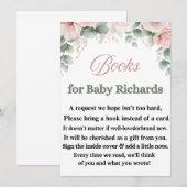 Aangename uitnodiging voor babyfeest (Voorkant / Achterkant)