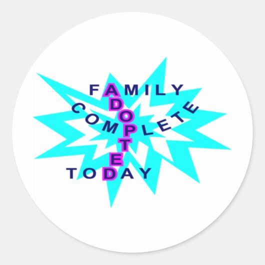 Aangenomen12000 Ronde Sticker (Voorkant)