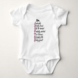 Aangenomen Baby Jersey Bodysuit