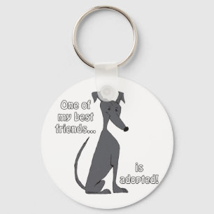 Aangenomen~Black Sleutelhanger