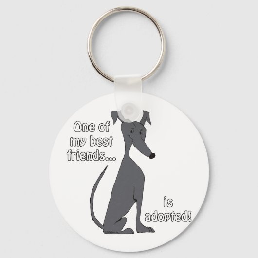 Aangenomen~Black Sleutelhanger (Voorkant)