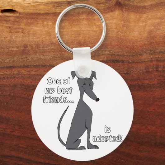 Aangenomen~Black Sleutelhanger (Voorkant)