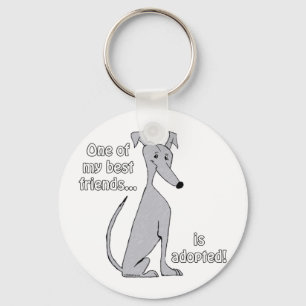 Aangenomen~Blue Sleutelhanger