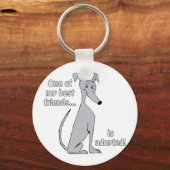 Aangenomen~Blue Sleutelhanger (Voorkant)