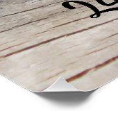 Aangenomen Butterflies - Aangepaste naamdatum Perfect Poster (Hoek)