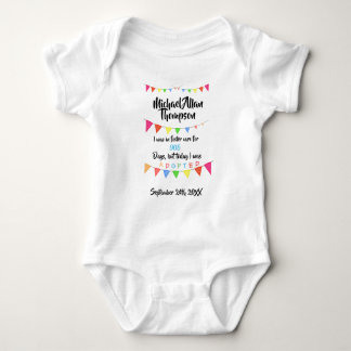 Aangenomen door Foster Care - Aangepaste naam Shir Romper