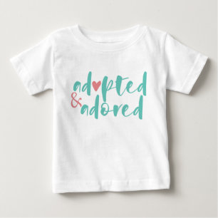 Aangenomen en toegejuicht, shirt voor adoptie van