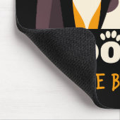 Aangenomen is de beste pauze: Dog Rescue Shelter Muismat (Hoek)