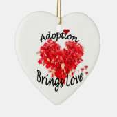 Aangenomen met Love Adoption Ornament (Rechts)