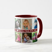 Aangepast 10 fotocollage waar we van houden tante  mok (Voorkant rechts)