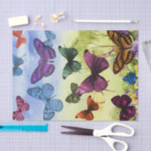Aangepast 10 lb-weefselpapier, witte, BUTTERFLY WE Tissuepapier (Craft)