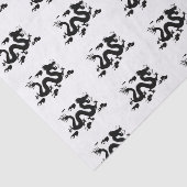 Aangepast 10 lb-weefselpapier, witte DRAGON Tissuepapier (Detail)