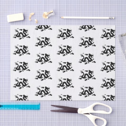 Aangepast 10 lb-weefselpapier, witte DRAGON Tissuepapier (Craft)