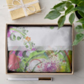 Aangepast 10lb-weefselpapier, muziekbloemen tissuepapier (Geschenk)