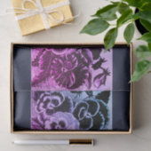 Aangepast 10lb-weefselpapier, PANSIES Tissuepapier (Geschenk)