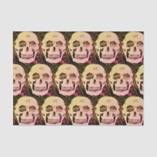 Aangepast 10lb-weefselpapier, SMILING SKULL Tissuepapier