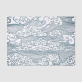Aangepast 10lb-weefselpapier, White-Japans CLOUD Tissuepapier (Voorkant)