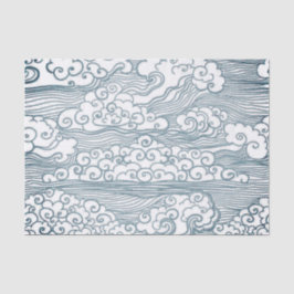 Aangepast 10lb-weefselpapier, White-Japans CLOUD Tissuepapier