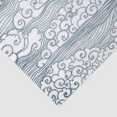 Aangepast 10lb-weefselpapier, White-Japans CLOUD Tissuepapier (Detail)