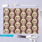 Aangepast 10lb-weefselpapier, wit SKULL Tissuepapier (Craft)