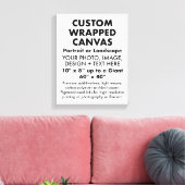 Aangepast 11-inch x 14-inch PREMIUM GEWRAPPEERDE A Canvas Afdruk (Insitu (Woonkamer))