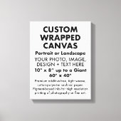 Aangepast 11-inch x 14-inch PREMIUM GEWRAPPEERDE A Canvas Afdruk (Voorkant)