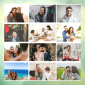 Aangepast 12 Foto Collage Business - Aangepast Raamsticker (Vel 3)