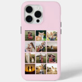 Aangepast 12 fotocollage Case-Mate iPhone case (Achterkant)
