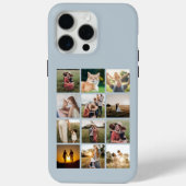 Aangepast 12 fotocollage Case-Mate iPhone case (Achterkant)